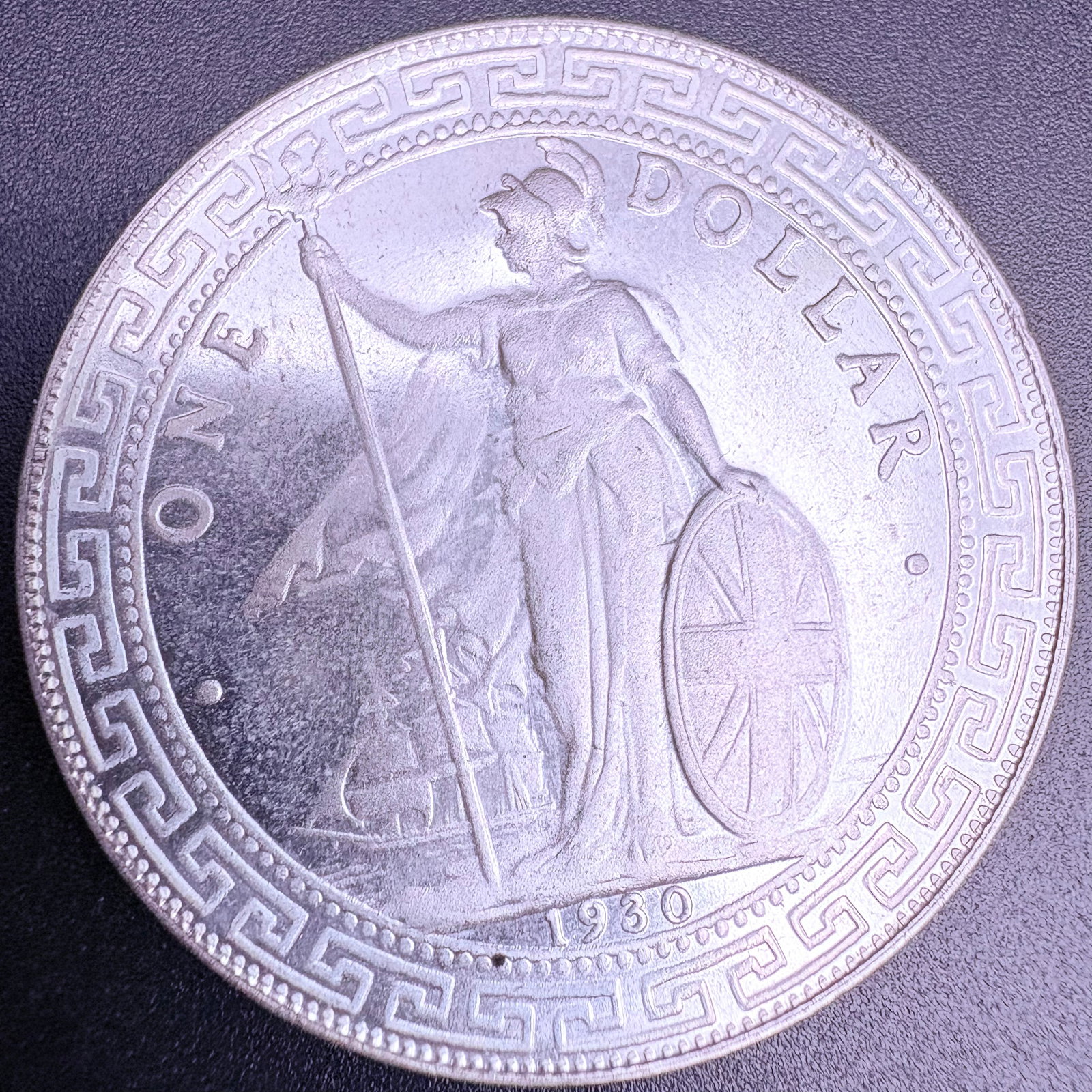 Rare Coin – 1930 British Trade Dollar – Silver (1 of 4)