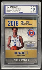 RJ Barrett Card – 2018