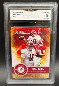 quarterback Mac Jones