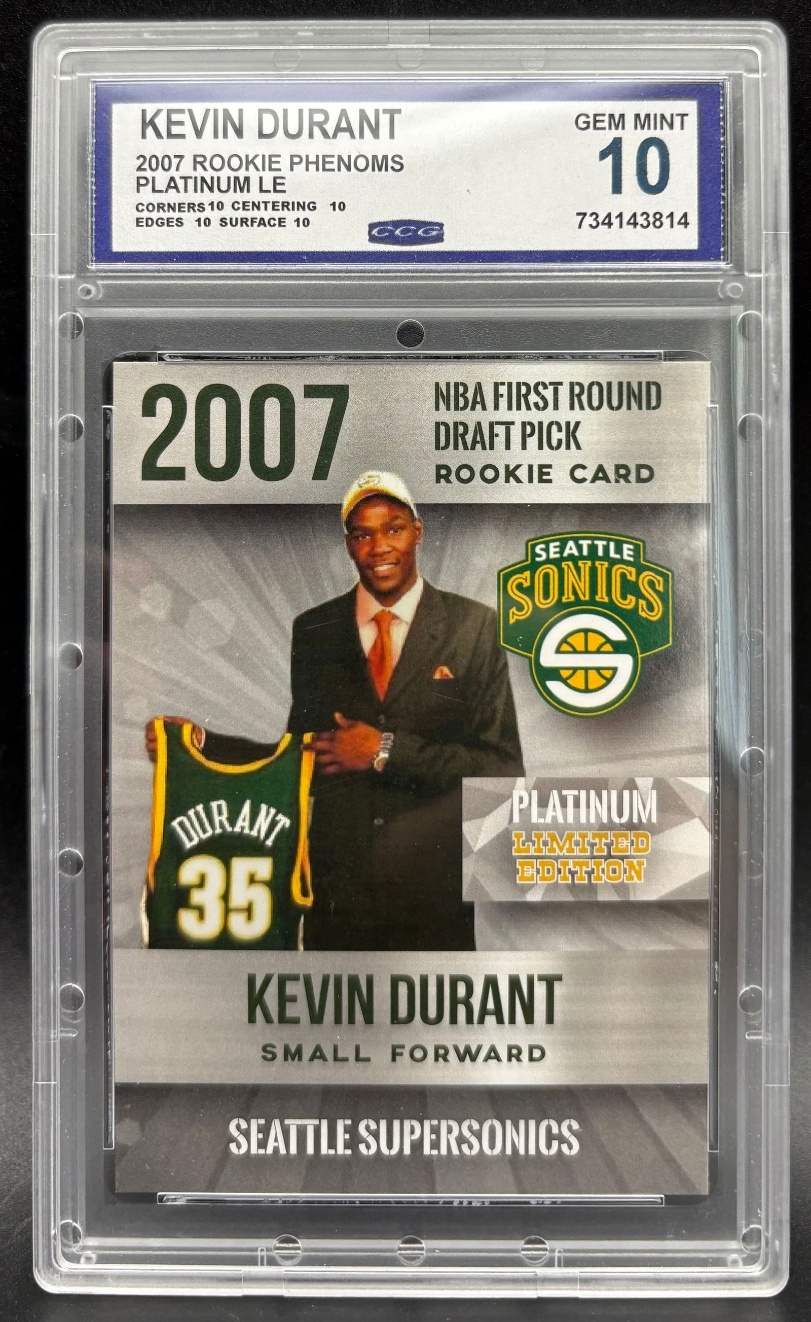 Kevin Durant from the 2007 (1 of 2)