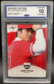 Shohei Ohtani rookie card