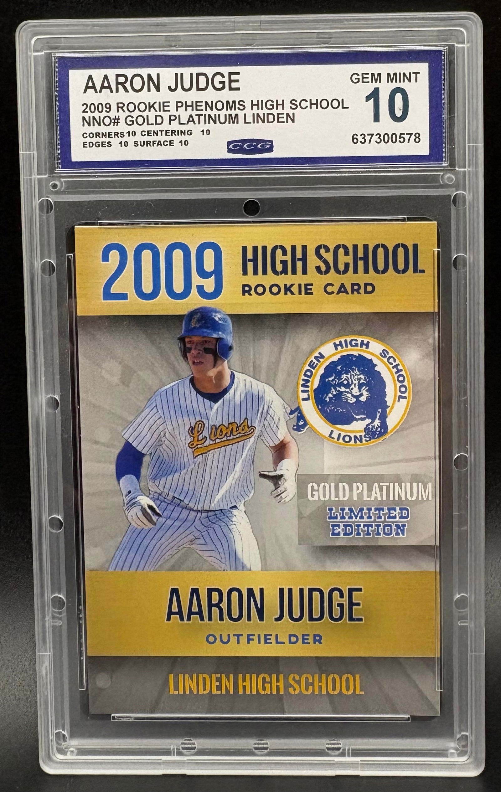 Aaron Judge Card (1 of 2)