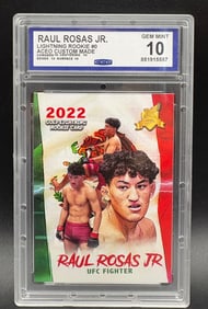 Raul Rosas Jr. 2022 Lightning Rookie Gold Custom – GEM MINT 10 Sport: