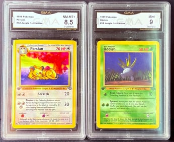 Persian / Oddish - 1st Edition Cards