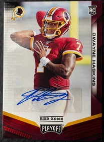 Dwayne Haskins – 2019 Red Zone Rookie Autograph Card