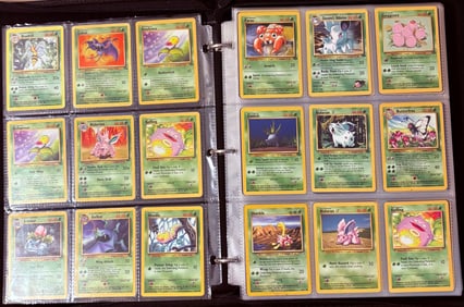 Pokemon binder collection