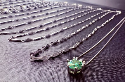 Silver Chain Necklace Lot Various Designs 12 Pieces