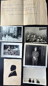 Handwritten German Card Dated 30 January 1941 – WWII Period