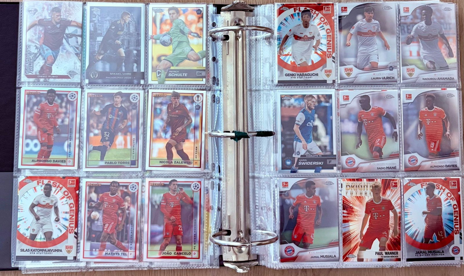 Complete Soccer Card Collection Binder (1 of 3)