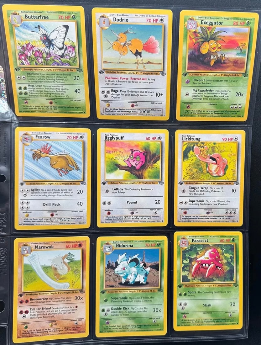 Pokemon 1st Edition Complete Set (1 of 4)