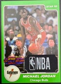 Michael Jordan Cut Patch Card