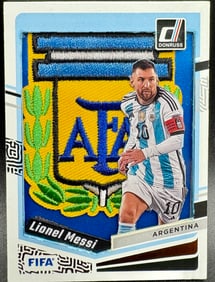 Lionel Messi Argentina  Patch Card