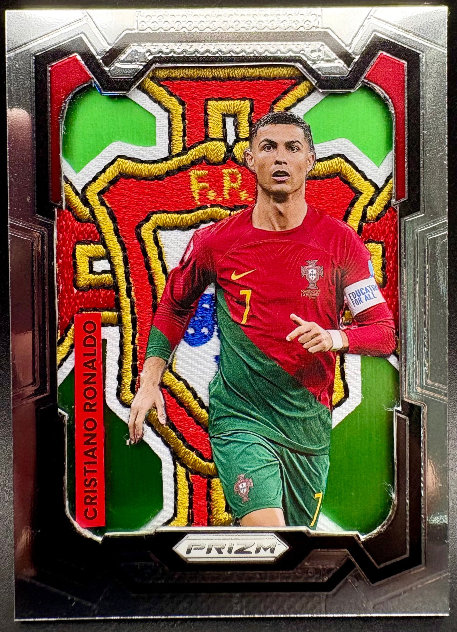 Cristiano Ronaldo Cut Patch Card (1 of 2)