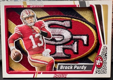 Brock Purdy Cut Patch Card