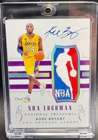 Kobe Bryant NBA Logoman patch Card