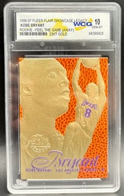 Kobe Bryant 1996-97 23KT Gold Rookie Card GEM MT 10