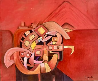Fernando de Szyszlo Oil Painting
