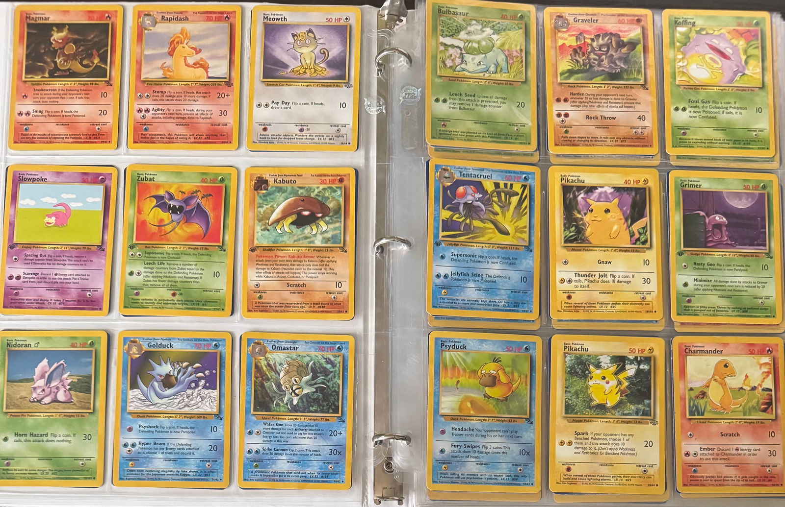 1999 Pokemon Trading Cards Binder (1 of 4)