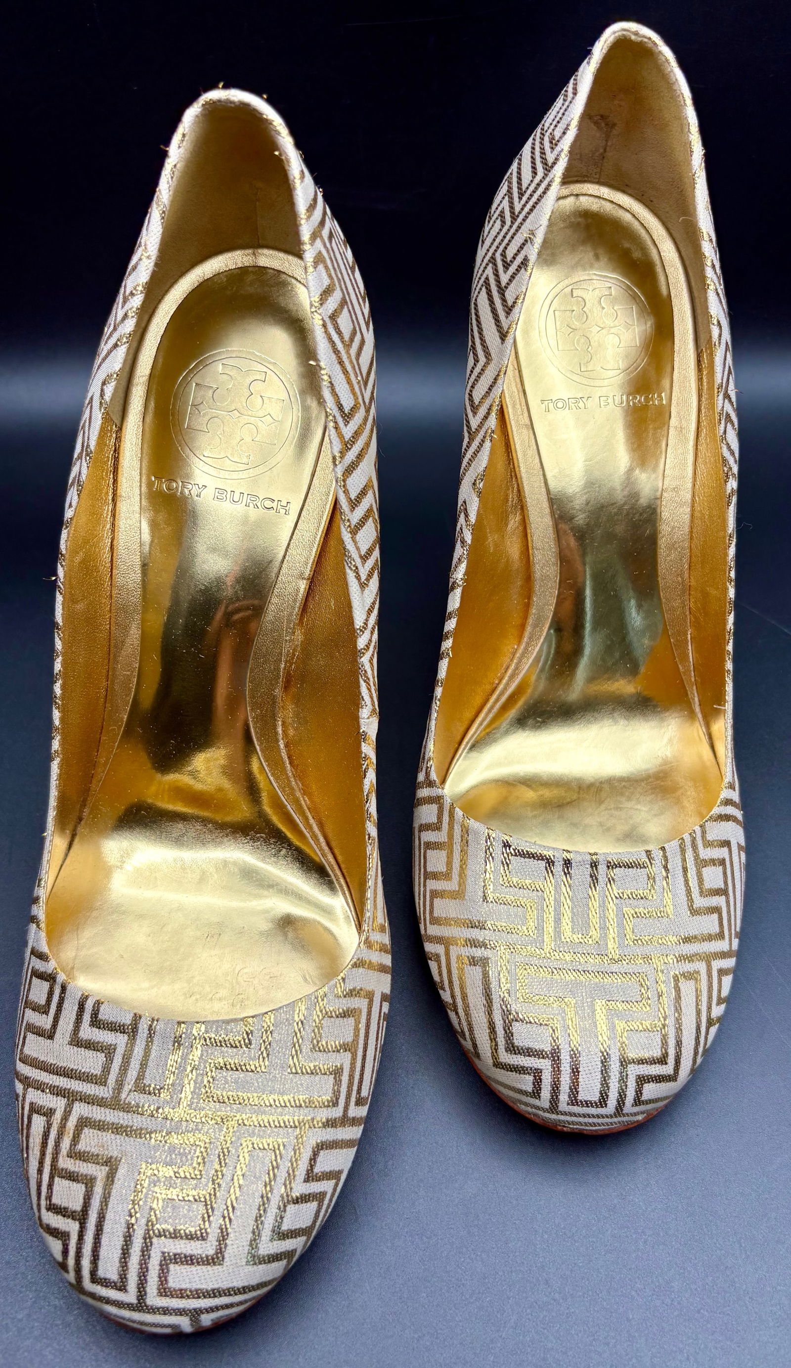 Colin Pump Lurex Heels