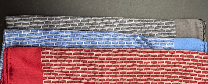 Designer Silk Ties Lavin Paris Lot