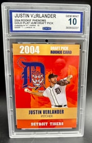 Justin Verlander Rookie Card