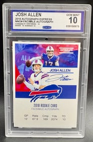 Josh Allen 2018 Autograph Express