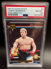 Tommy Morrison 1991 Players Inter Ringlords