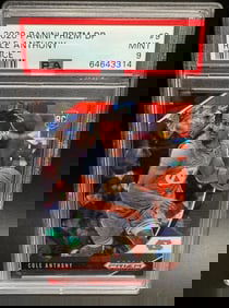 Cole Anthony 2020 Panini Prizm Draft Picks Red Ice