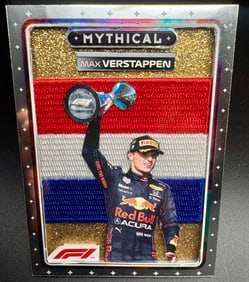 Max Verstappen Cut Patch Card