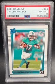 Jaylen Waddle 2021 Donruss Rookie