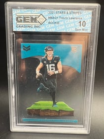 Trevor Lawrence 2021 Stars & Stripes Rookie