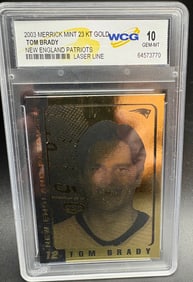 Tom Brady Gold Card
