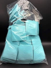 Lot of Blue Velvet Jewelry Pouches