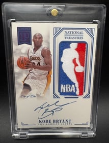 Kobe Bryant Custom Cut Logoman Patch