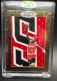 Michael Jordan Custom Cut Patch Card