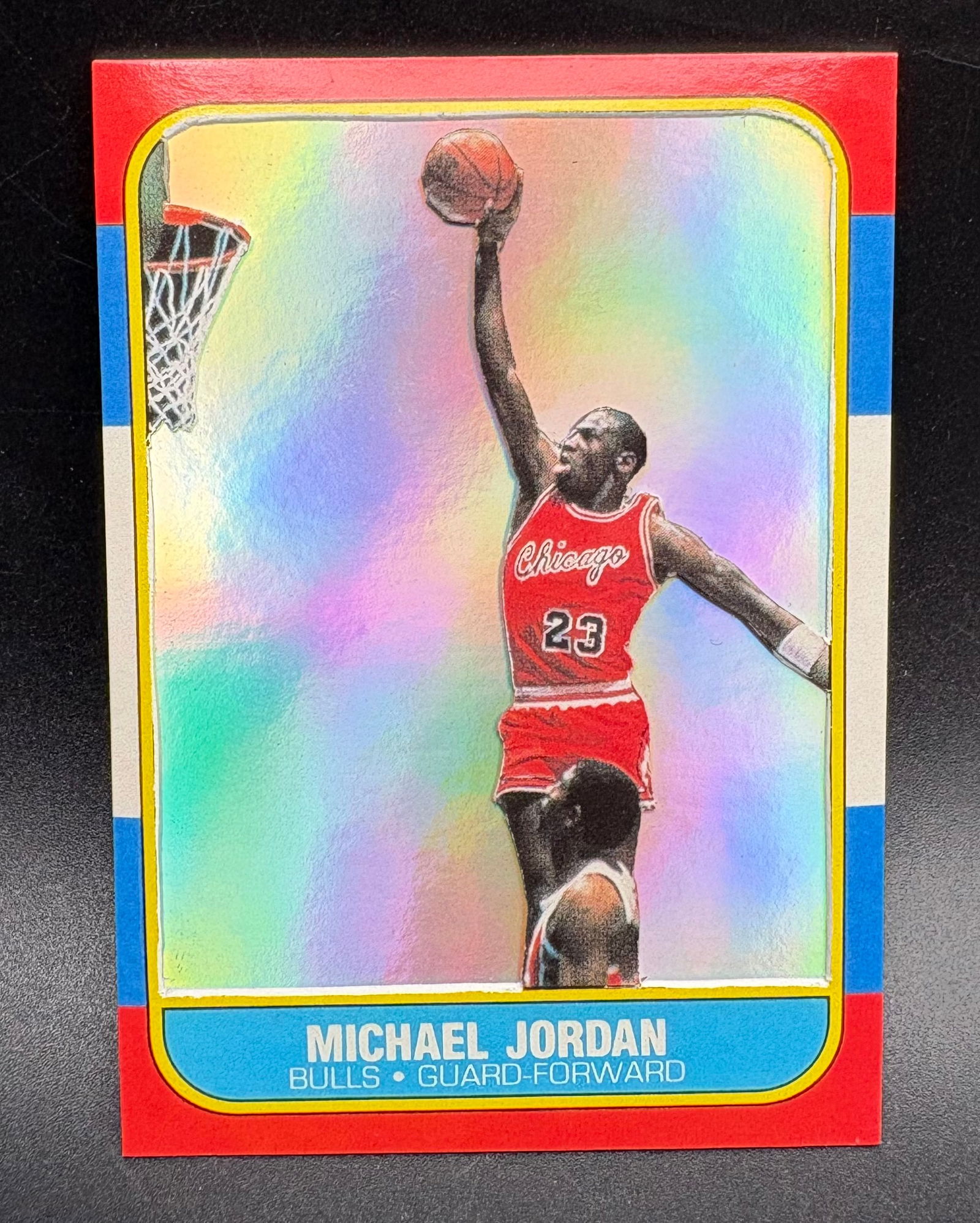 Michael Jordan Chicago Bulls Guard-Forward Card Custom Card (1 of 2)