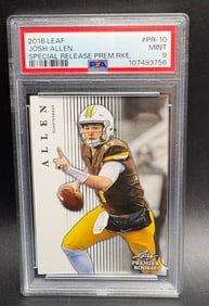 Josh Allen 2018 Leaf Special Release Football Card