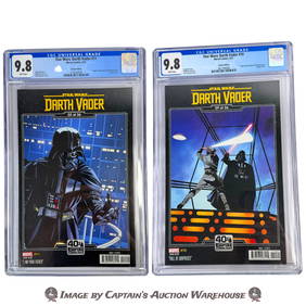 STAR WARS: DARTH VADER #10-11 CGC GRADED MARVEL COMICS (2021) (1 of 2)