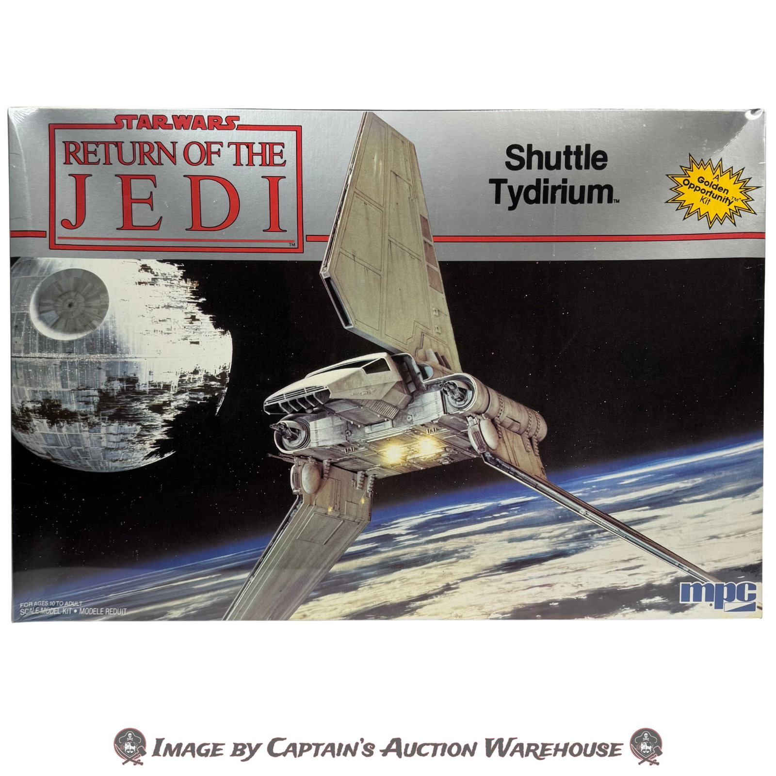 STAR WARS: RETURN OF THE JEDI  SHUTTLE TYDIRIUM MPC SEALED MODEL KIT 1983 (1 of 1)