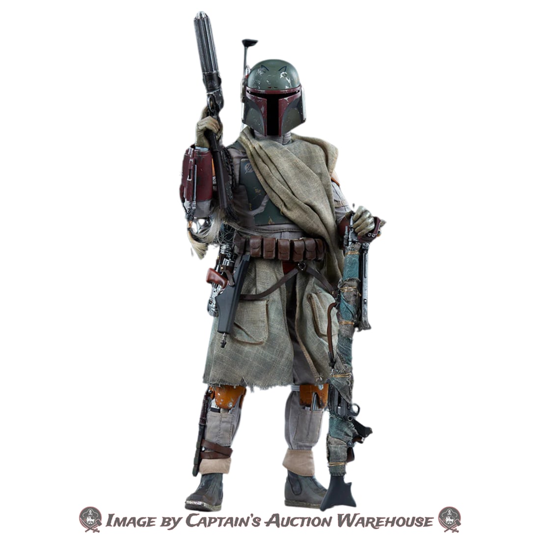 STAR WARS BOBA FETT DELUXE SIXTH SCALE FIGURE BY SIDESHOW COLLECTIBLES (1 of 2)
