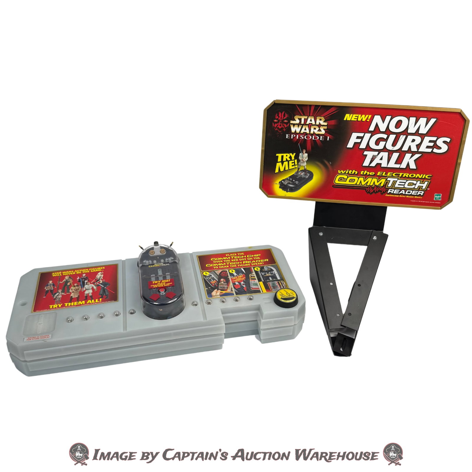 STAR WARS EPISODE 1: PHANTOM MENACE HASBRO COMMTECH READER - TOYS R US STORE DISPLAY (1 of 4)