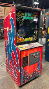 SPACE INVADERS DELUXE CLASSIC ARCADE GAME MIDWAY: CONDITION AS SHOWN IN PICTURES. Notes: