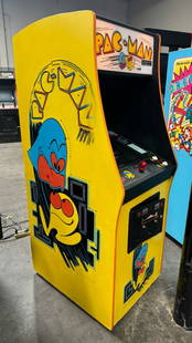 PAC-MAN CLASSIC UPRIGHT ARCADE GAME BALLY MIDWAY: CONDITION AS SHOWN IN PICTURES. Notes: