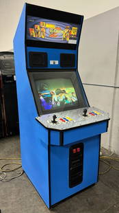 MARVEL VS CAPCOM 2 BIG BLUE CAB UPRIGHT ARCADE GAME CAPCOM: CONDITION AS SHOWN IN PICTURES. Notes: