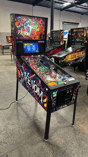 VENOM PRO MODEL PINBALL MACHINE STERN INC.: CONDITION AS SHOWN IN PICTURES. Notes: