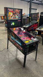 BLACK KNIGHT SWORD OF RAGE PRO MODEL PINBALL MACHINE STERN: CONDITION AS SHOWN IN PICTURES. Notes: