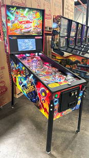 FOO FIGHTERS PRO MODEL PINBALL MACHINE STERN: CONDITION AS SHOWN IN PICTURES. Notes: 3409 TOTAL PLAYS PRIOR TO AUCTION