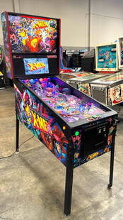 THE UNCANNY X-MEN PREMIUM EDITION PINBALL MACHINE STERN LIKE NEW: CONDITION AS SHOWN IN PICTURES. Notes: