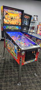 CACTUS CANYON SE PINBALL MACHINE W/MIRROR BACK GLASS HUO WOW!!: CONDITION AS SHOWN IN PICTURES. Notes: