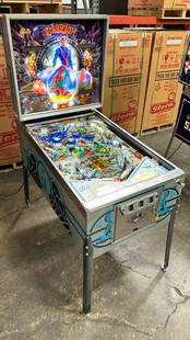 EMBRYON PINBALL MACHINE BALLY: CONDITION AS SHOWN IN PICTURES. Notes: